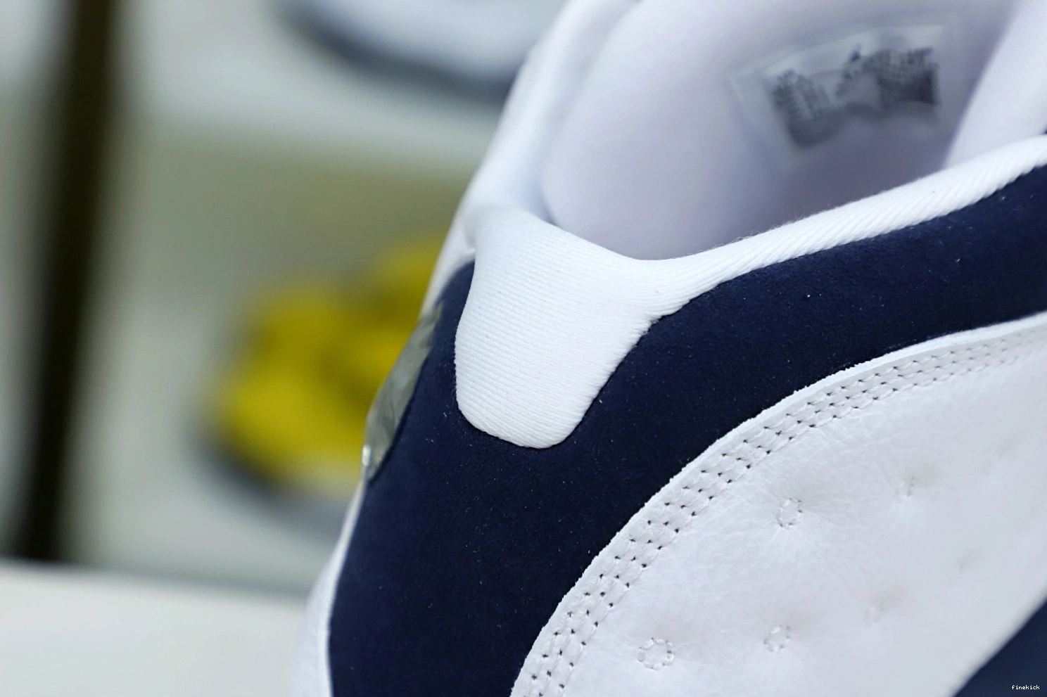 AIR RETRO JORDAN BLUE 414571-144 POWDER OBSIDIAN WHITE 13 0213